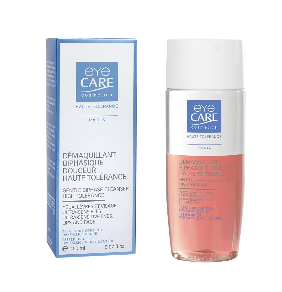 Eye Care - Gentle Biphase Cleanser High Tolerance- 150 ml