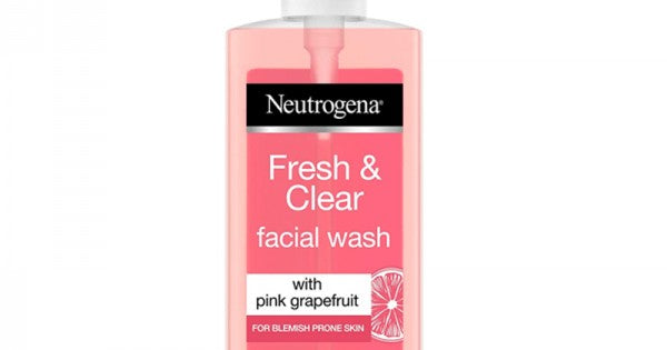 Neutrogena Fresh & Clear Facial Wash With Pink Grapefruit - 200 ml