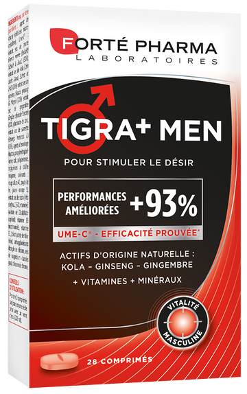 Forté Pharma Tigra+ Men - 28 Tablets