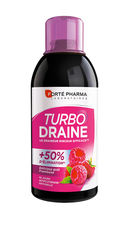 Forté Pharma Turbo Drain Raspberry - 500 ml