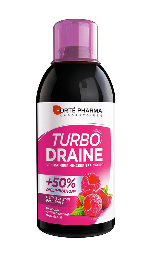 Forté Pharma Turbo Drain Raspberry - 500 ml