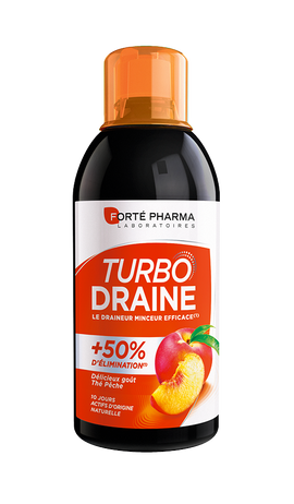 Forté Pharma Turbo Drain Peach - 500 ml