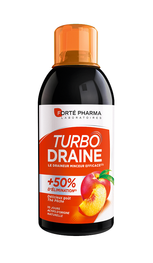 Forté Pharma Turbo Drain Peach - 500 ml