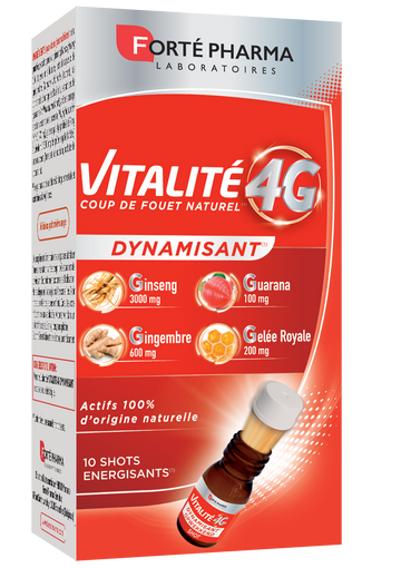 Forté Pharma Vitalité 4G Dynamisant - 10 Shots