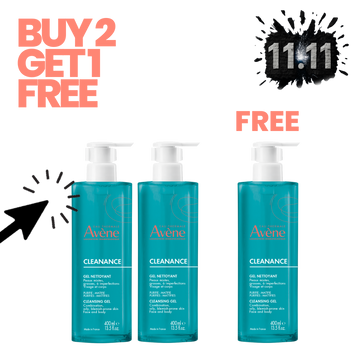 Avene Cleanance Gel 400ml Buy 2 Get 1 Free