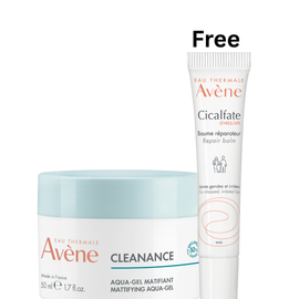 Avene Cleanance Aqua Gel With A Free Cicalfate Lips