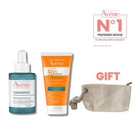 Avene Cleanance Serum With Sunscreen Bundle