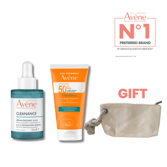 Avene Cleanance Serum With Sunscreen Bundle