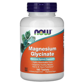 NOW Magnesium Glycinate - 180 Tablets