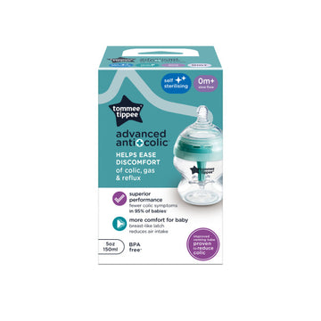 Tommee Tippee Advanced Anti Colic Bottle Slow Flow - 150 ml