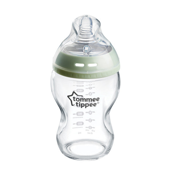 Tommee Tippee Close To Nature Glass Bottle - 0m+