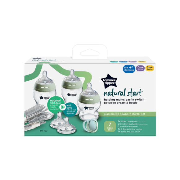 Tommee Tippee Natural Start Glass Newborn Starter Kit