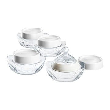 Tommee Tippee Milk Collector Bottles - 4 Bottles - 0