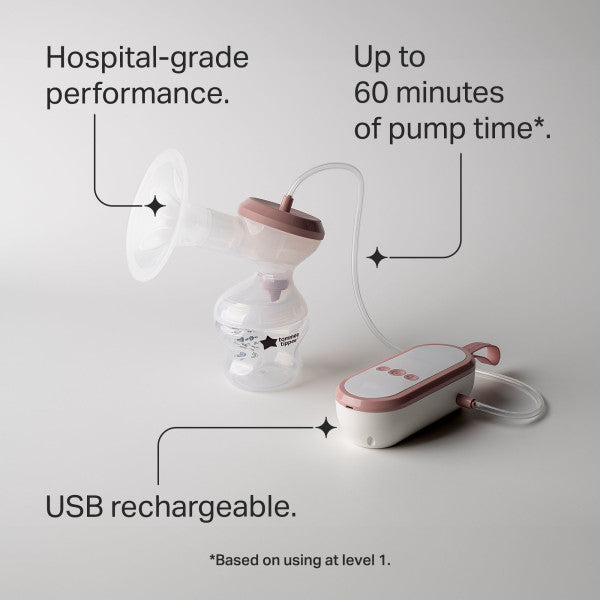 Tommee Tippe Single Electric Breast Pump - 0