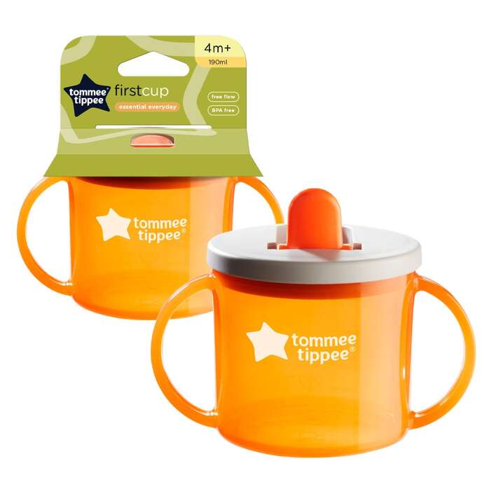 Buy orange Tommee Tippee Explora First Cup 4m+ - 190 ml