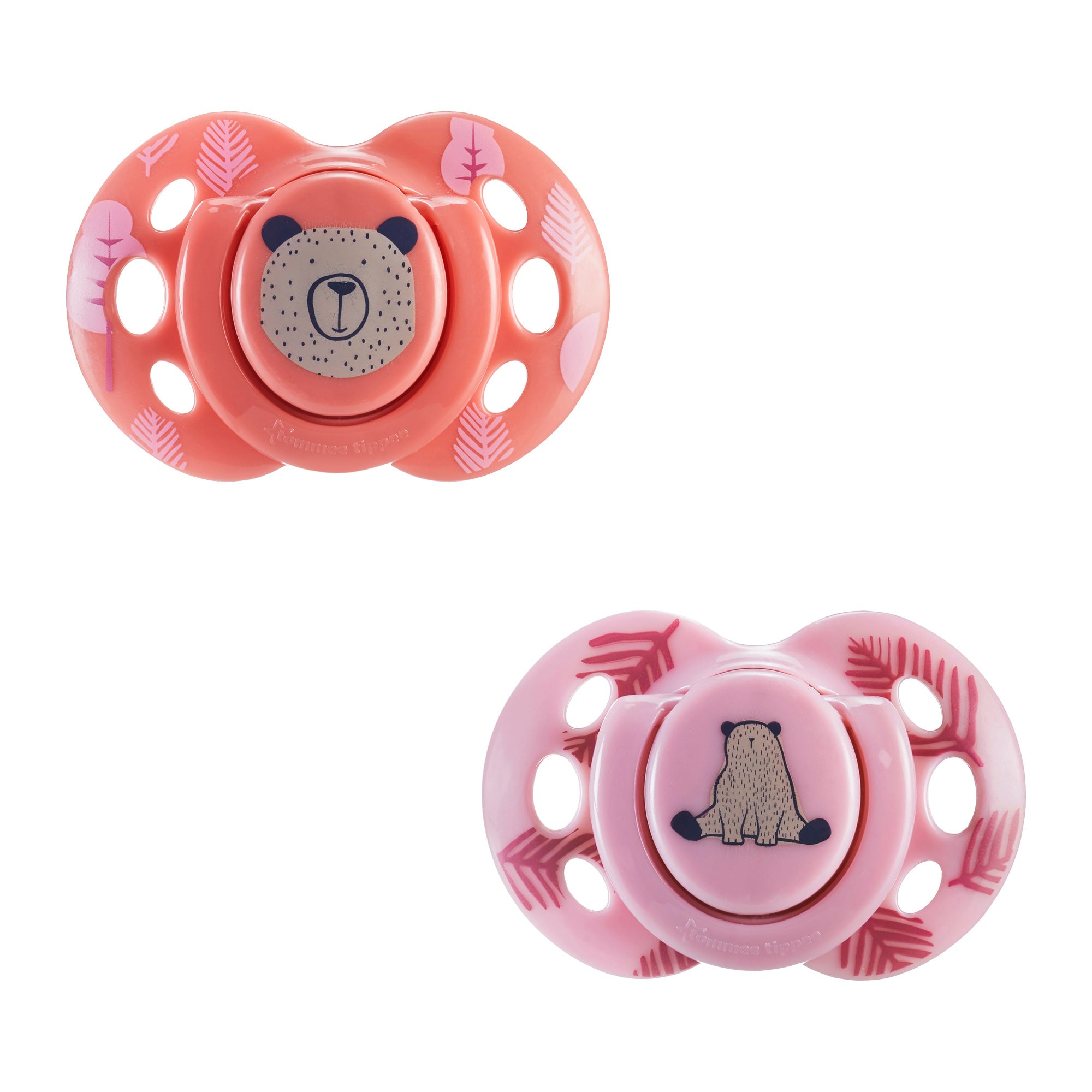 Tommee Tippee Fun Friends Orthodontic Soother x 2pcs (6-18 Months) - 0