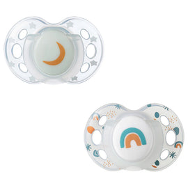 Tommee Tippee Orthodontic Night Time Soothers x 2pcs (18-36 Months)