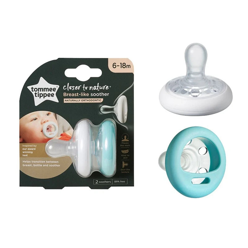 Tommee Tippee Breast-like Soothers x 2pcs - 0