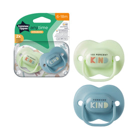 Tommee Tippee Anytime Soothers x 2pcs (6-18 Months)