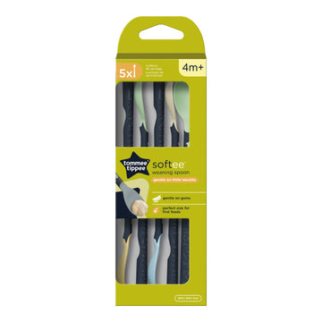 Tommee Tippee 5x Softee Weaning Spoon - 0