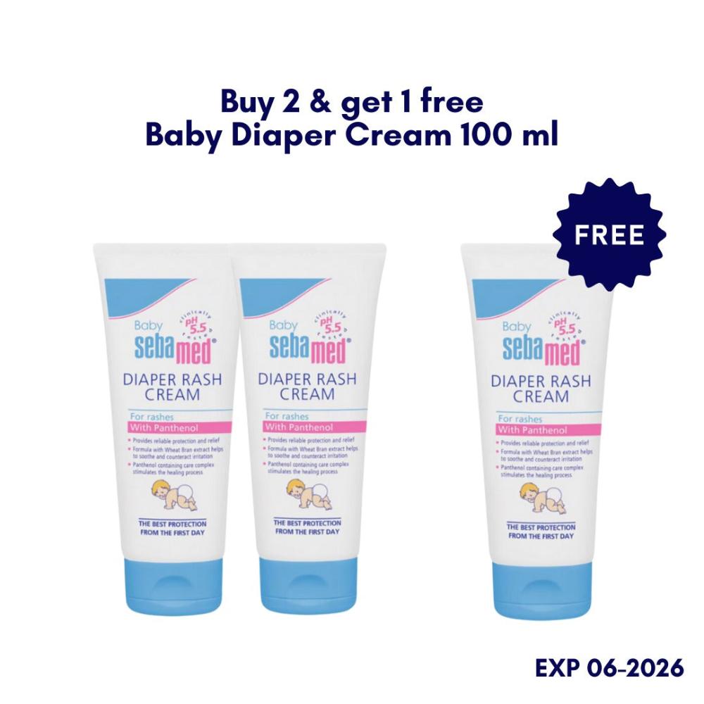 Sebamed Baby Diaper Cream Buy 2 Get 1