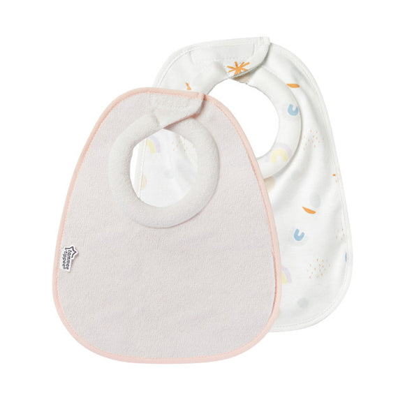 Tommee Tippee Feeding Bibs 2 Pieces 0m+