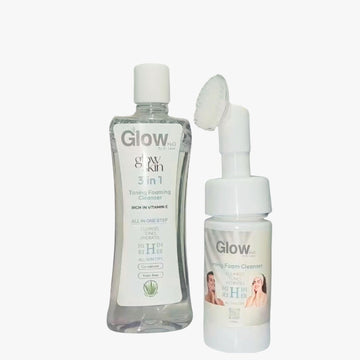 GlowH2O 3in1 Toning Foaming Cleanser + Foaming Device - 250 ml