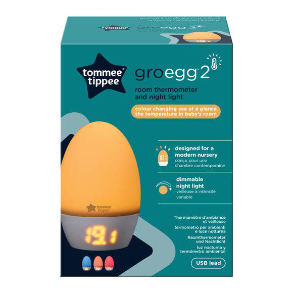 Tommee Tippee GROEGG 2 Room Thermometer and Night Light