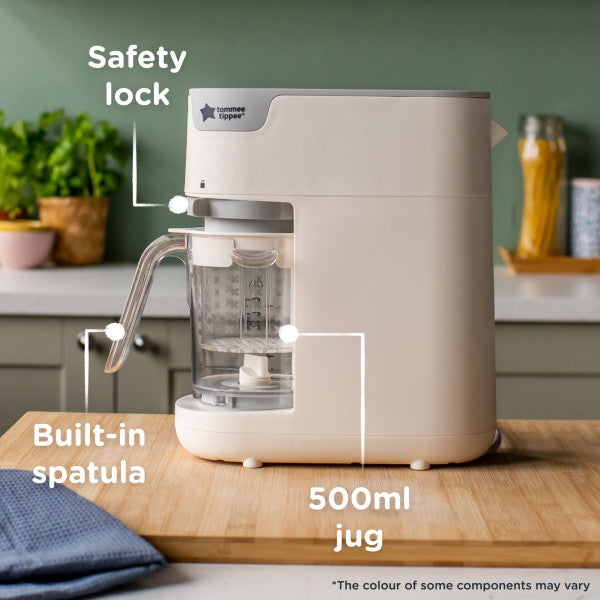 Tomme Tippee 6 in 1 Baby Food Maker - White