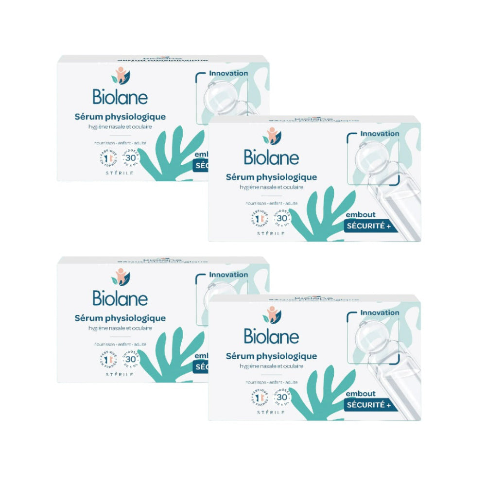 Biolane Physiological Serum 4 Boxes