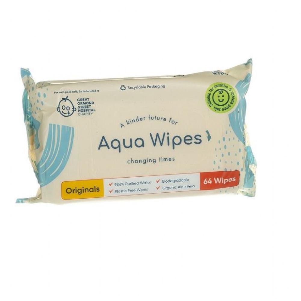 Aqua Wipes *64 Wipes