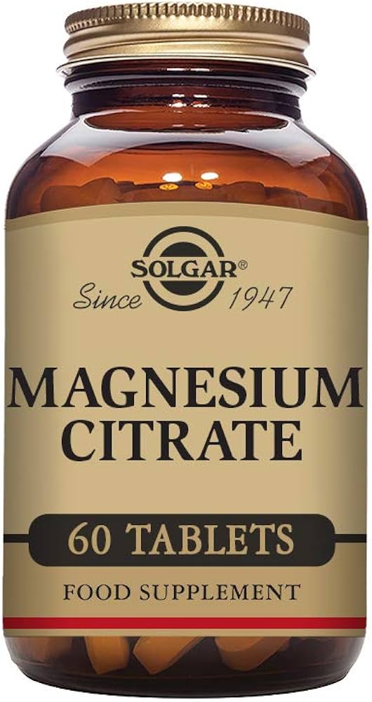 Solgar Magnesium Citrate - 60 Tablets