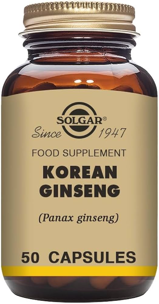 Solgar Korean Ginseng - 50 Capsules