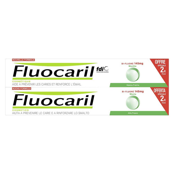 Fluocaril Bi-Fluore Menthe 2*75 ml