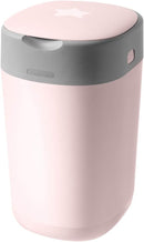 Tommee Tippee Twist & Click Advanced Nappy Disposal System With 1x Refill Cassette - Pink-3