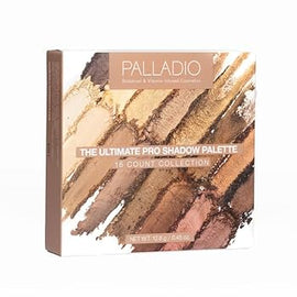 Palladio The Ultimate 16 Count Pro Shadow Palette - Natural Nudes - 0