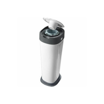 Tommee Tippee Twist & Click XL Nappy Bin With 1*  Refill Cassette - White - 0