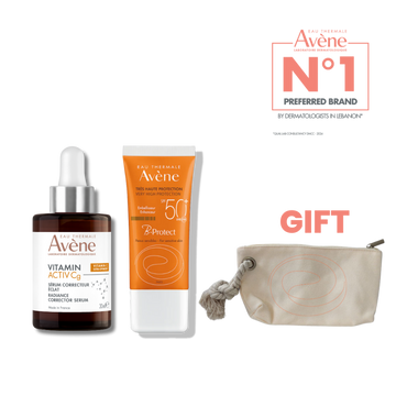 Avene Vitamin Cg Serum With B Protect Sunscreen Bundle