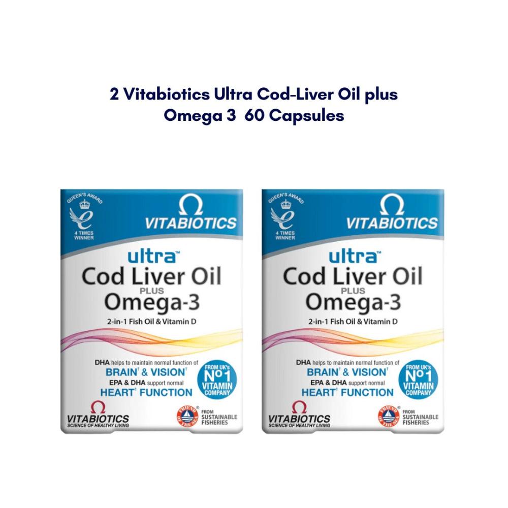 Vitabiotics Omega 3 Dual Bundle