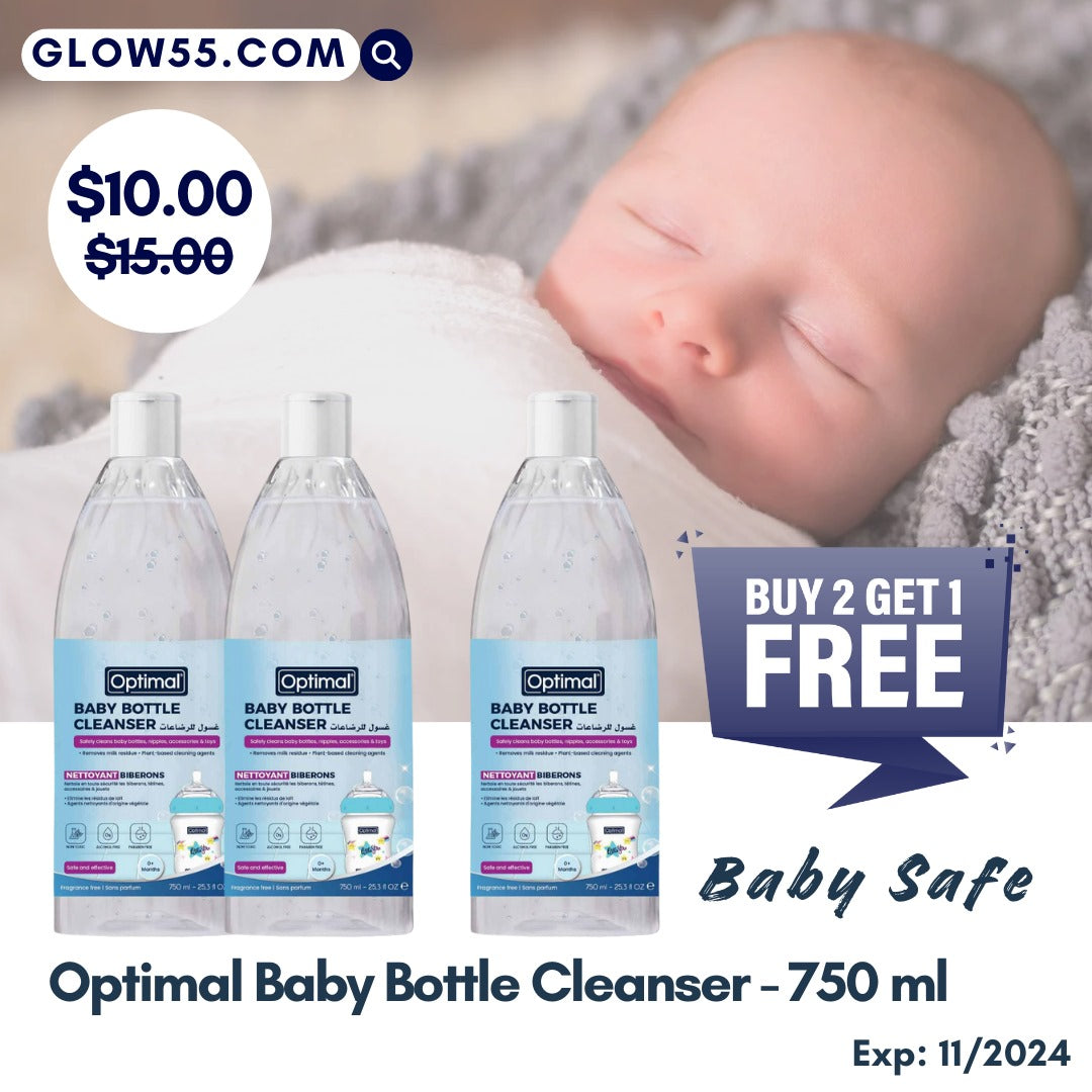 Optimal Buy 2 Get 1 Baby Bottle Cleanser - 750 ml