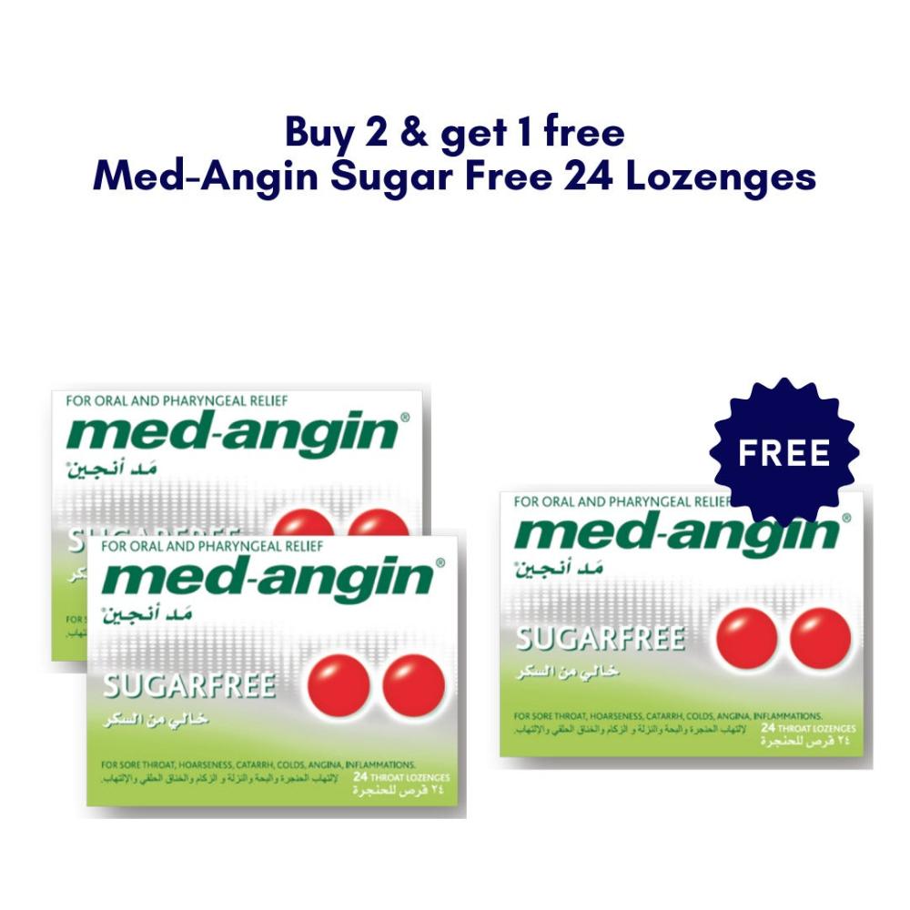 Med-Angin Sugar Free Buy 2 Get 1