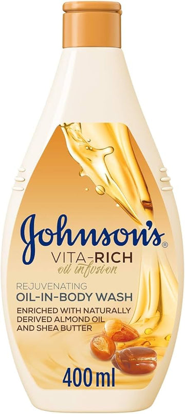 Johnson's Vita-Rich Rejuvenating Oil-in-body Wash - 400 ml