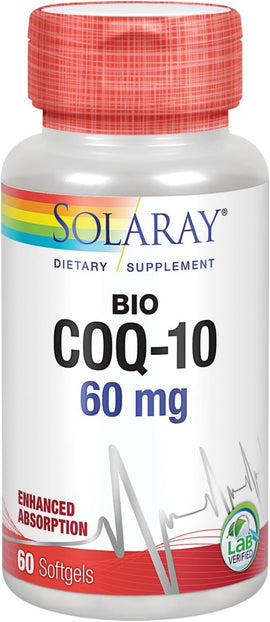 Solaray Bio COQ-10 60 mg - 60 Capsules