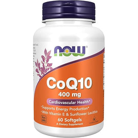 NOW CoQ10 400 mg - 30 Softgels