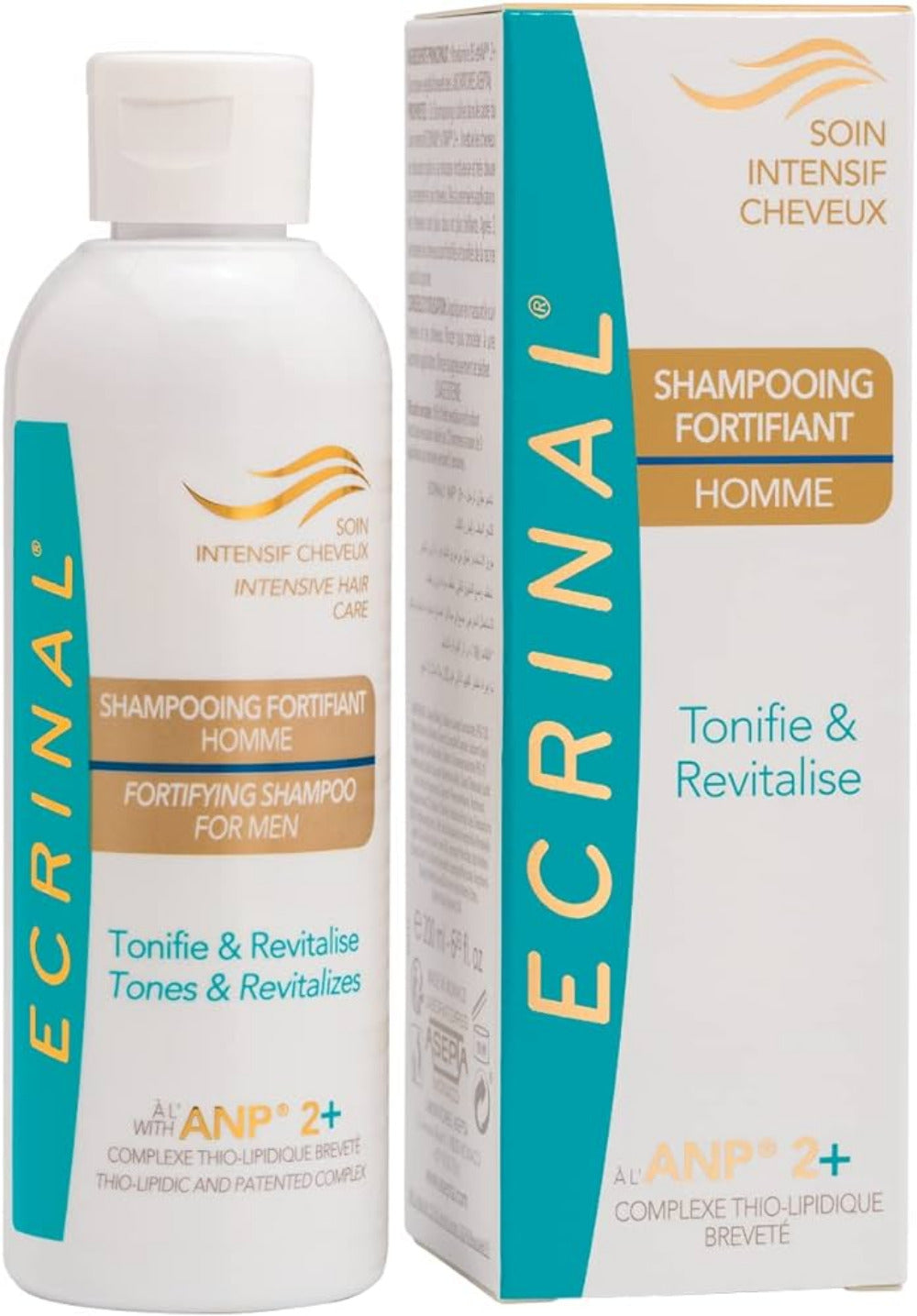 Ecrinal ANP2+ Anti-Hariloss Shampoo Men - 200 ml