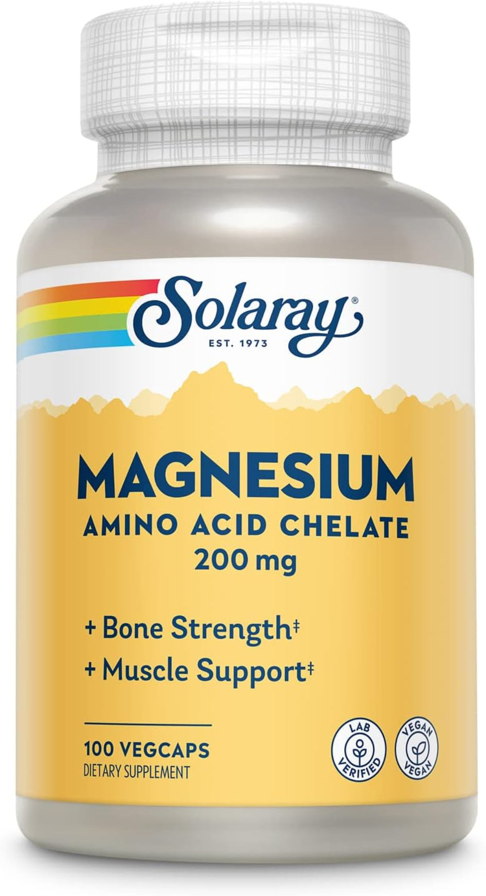 Solaray Magnesium ACC - 200 mg