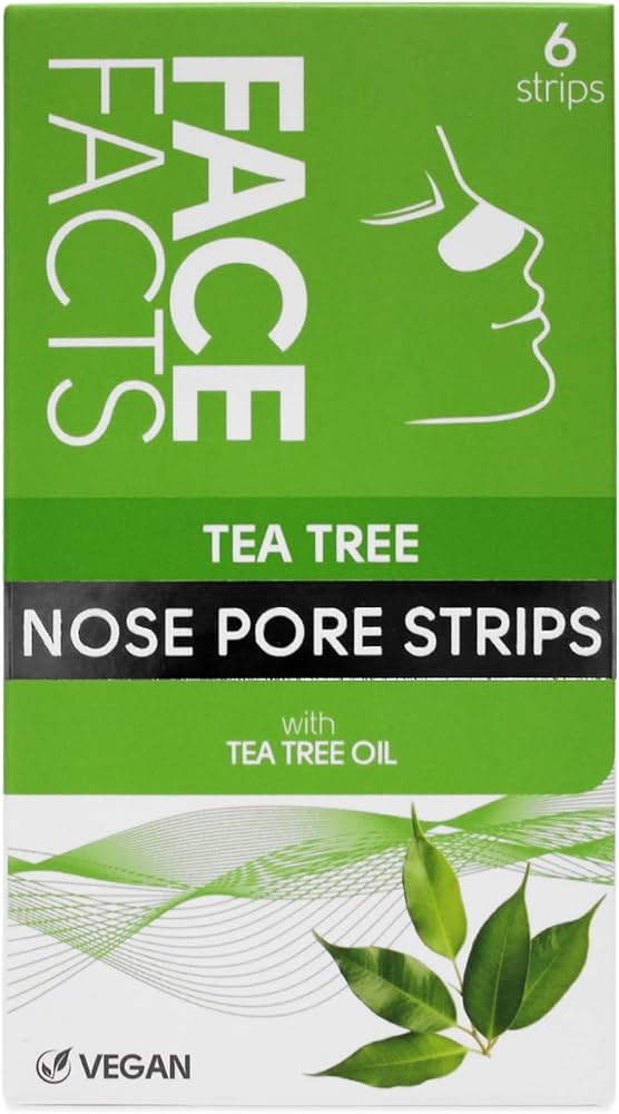 Face Facts Tea Tree Pore Cleansing Nose Strips - 6 Strips