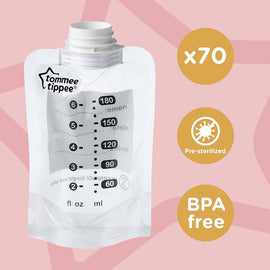 Tommee Tippee Breast Milk Storage Bags - 36 Bags - 0