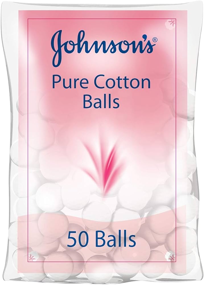 Johnson's Cotton Wool Balls - 50 Balls