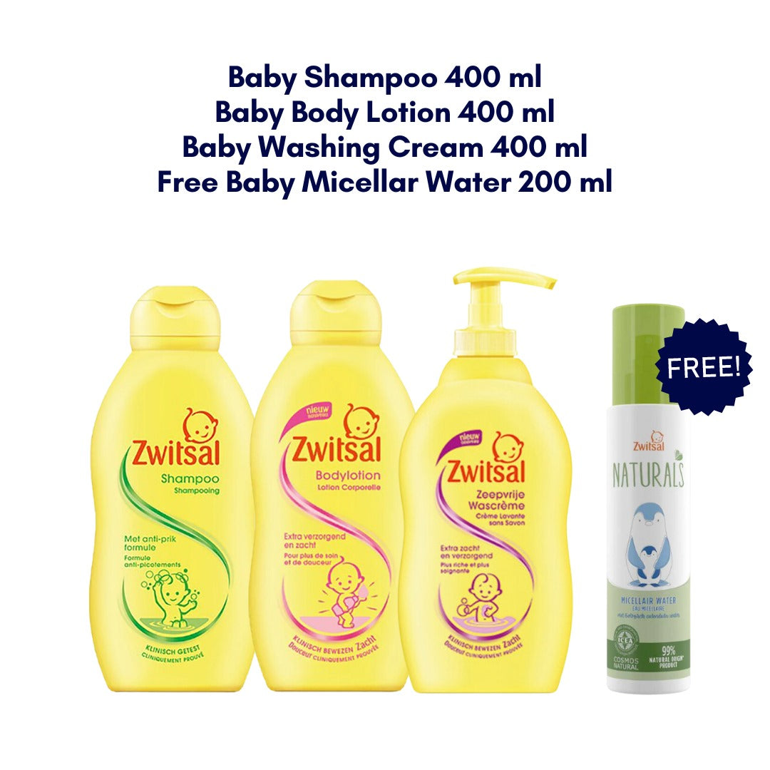 Zwitsal Bath Care Bundle